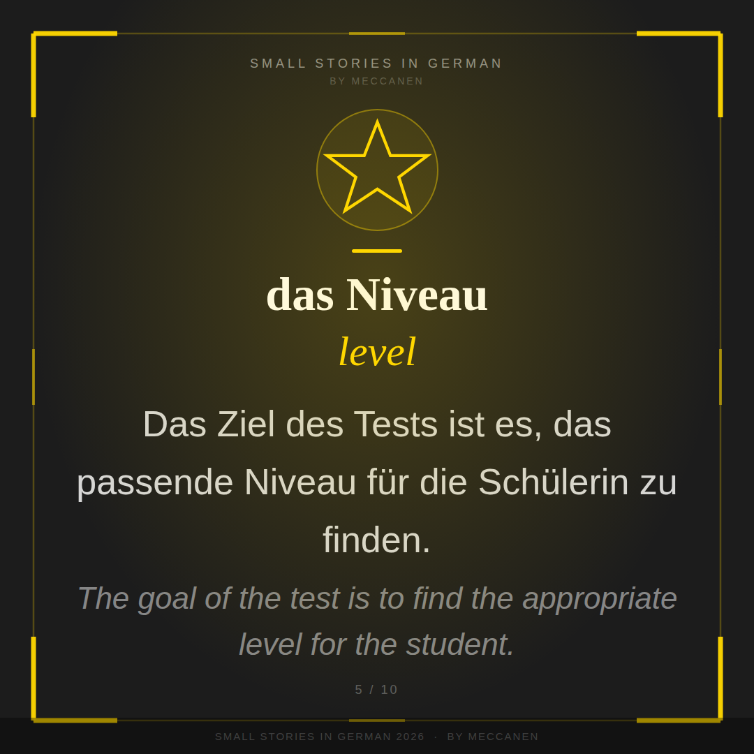 Der Deutschkurs - (Leyla 3)