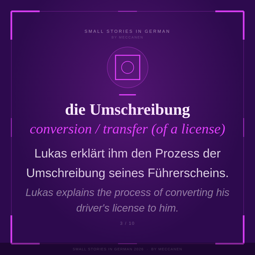 Hakan und der Weg zum deutschen Führerschein (Hakan -5)