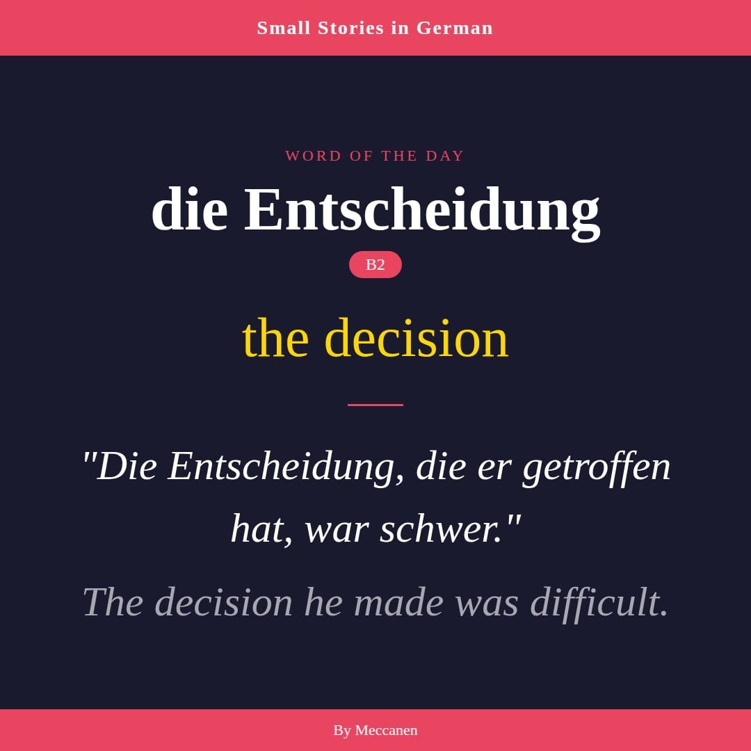 Word Of The Day - Week 13 / 2026